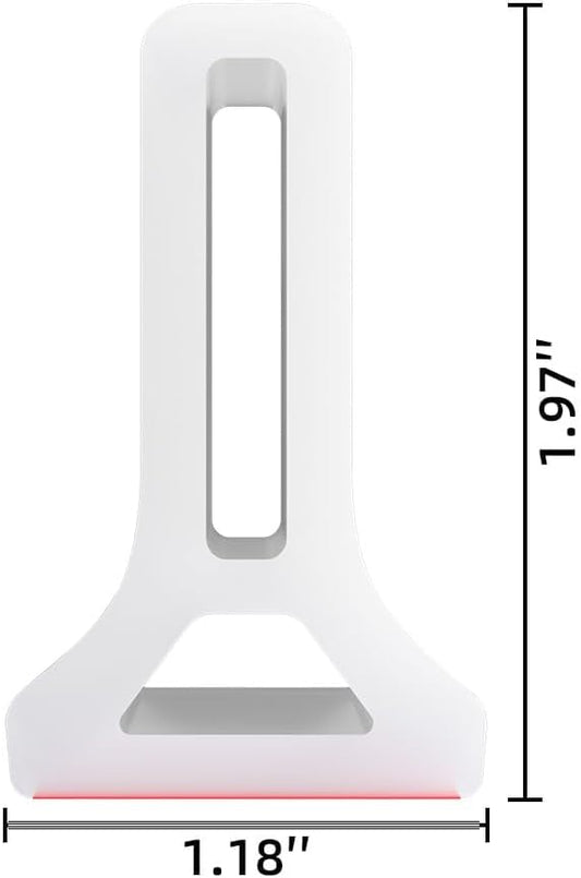 Duzzy 67 Inch Shower Threshold Water Dam, Shower Water Guard to Keep Water in Shower, Shower Water Stopper Dry and Wet Separation Suitable for Bathroom and Kitchen (Clear)