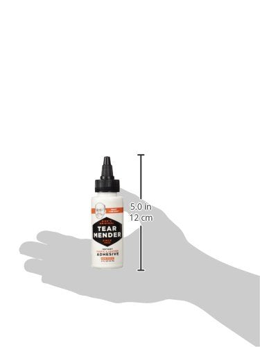 Tear Mender Instant Fabric and Leather Adhesive, 2 oz Bottle