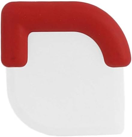 Handy Housewares Scraper Durable 3" Nylon Plastic Pan Scraper Tool with Anti-Slip Handle, Random Color, Dish Scraper Plastic (3-pack)