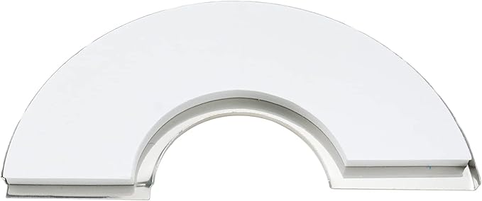 Wall Split Flange, Stainless Steel Round Escutcheon Plate for 2"/51mm Diameter Pipe, Pack of 2