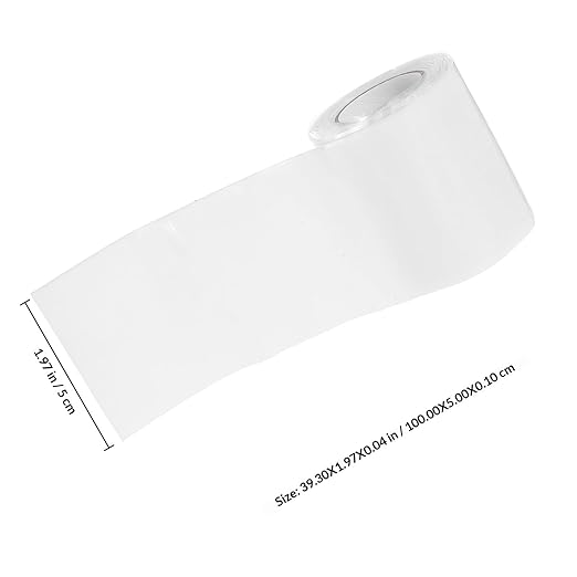 UPKOCH Silicone Rubber Waterproof Pipe Repair Tape 5cm Width 1m Roll, Anti-Leak Adhesive Hose Seal Tape for Plumbing and Water Pipe Leak Sealing