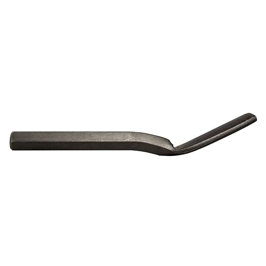 Mayhew Tools 02800 Caulk Iron, Broad Curved Nose, 1-1/2 x 8", Black Oxide Finish