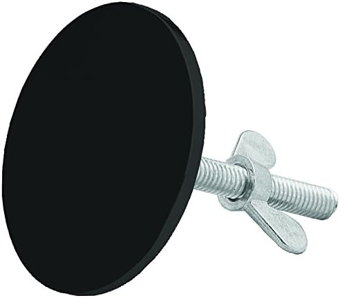 Westbrass 2" Kitchen Sink Hole Cover, Matte Black, D202-62