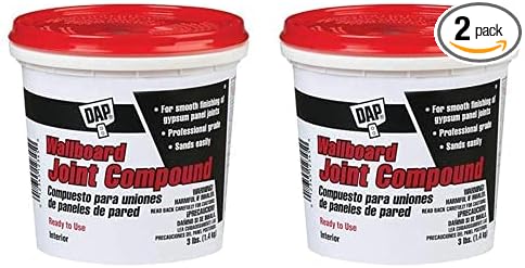 Dap 10100 Wallboard Joint Compound, White , 3-Pound