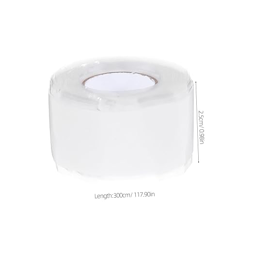 Alipis 1roll Pipe Repair Tape Wide Strong Adhesive for Leak Sealing Easy Application for Home Plumbing and Maintenance