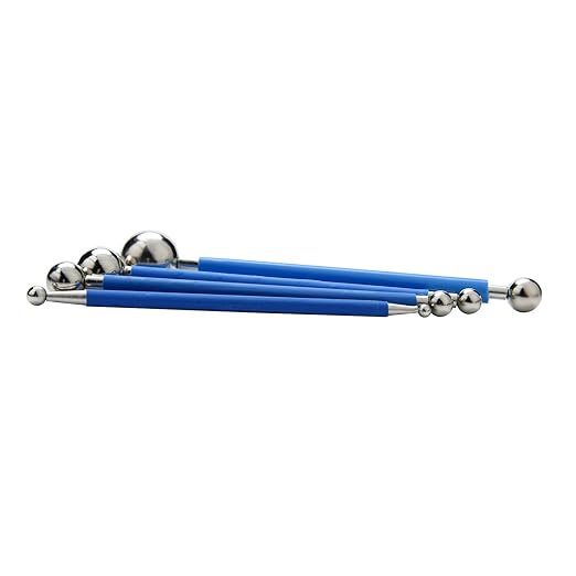 Concrete Countertop Caulking Tool, Metal Ball Tile Caulk Finishing Tool Used to Press The Tile Grout Coating for Bathroom Kitchen and The Rest of The Household