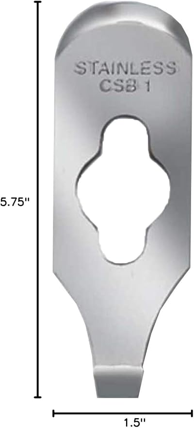 ALLWAY CS6 Soft-Grip Contour Scraper Set with 6 Blades and Blade File
