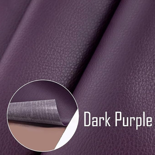 20x54 Inches Leather Repair Patch Self Adhesive, Leather Patch Tape for Furniture, Adhesive Leather Tape for Car Seat Repair, Leather Couch Repair Patch Kit