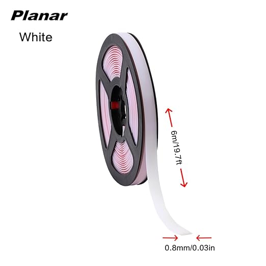 Caulk Tape Waterproof Self Adhesive,Bathroom Accessories Sealant Strip Caulk Strip Caulking Tool,Caulking Sealing Tape for Kitchen Countertop,Toilet,Windows,Decor (White, Planar)