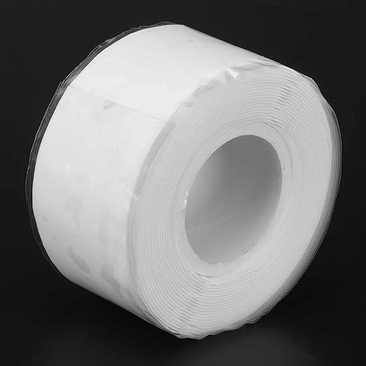 Zunate Silicone Rubber Tape for Emergency Pipe Leakage and Plumbing Repair, 1 Inch Wide By 9.8 Feet Long Adhesive Sealing Strip for Humid Environments