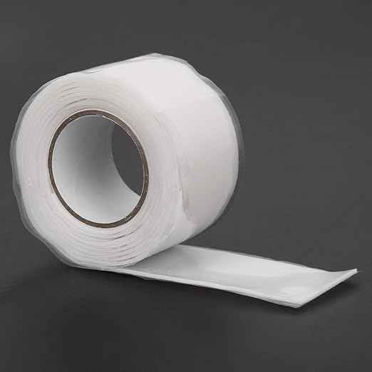 Tape, Pipe Repairing Supplies, Home Pipe & Pipeline Repairing Solution with Strong Stickiness for Quick Sealing, Suitable for PVC, PPR, Metal, Iron Casting, Hard Pl (White)