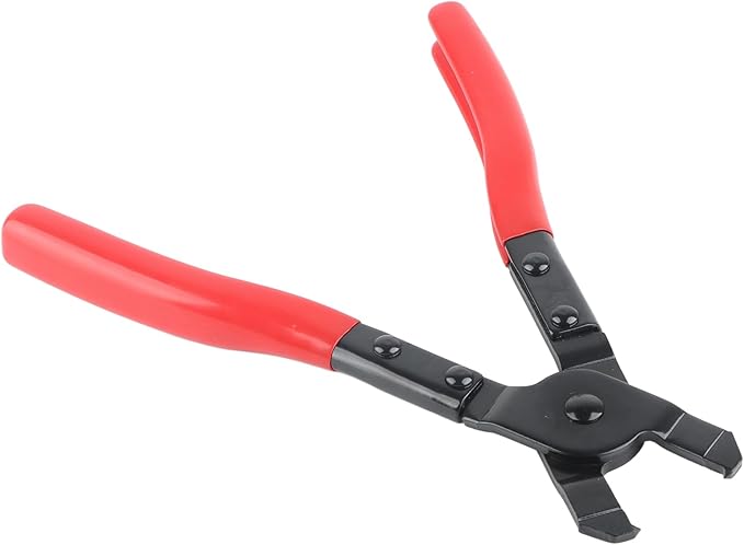 CV Boot Clamp Plier, Ear Type Clamp Plier for CVJ Boot Clamps Precision Compression Joint Tool Carbon Steel Anti Rust Durable Grip Design for CV Axle Service and Auto Repair