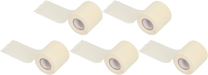 5pcs Air-Conditioner Pipe Tapes Oil- Tube Pipe Wrapping Tape Protective Tape Leakage Repair 6cm Width (Beige)