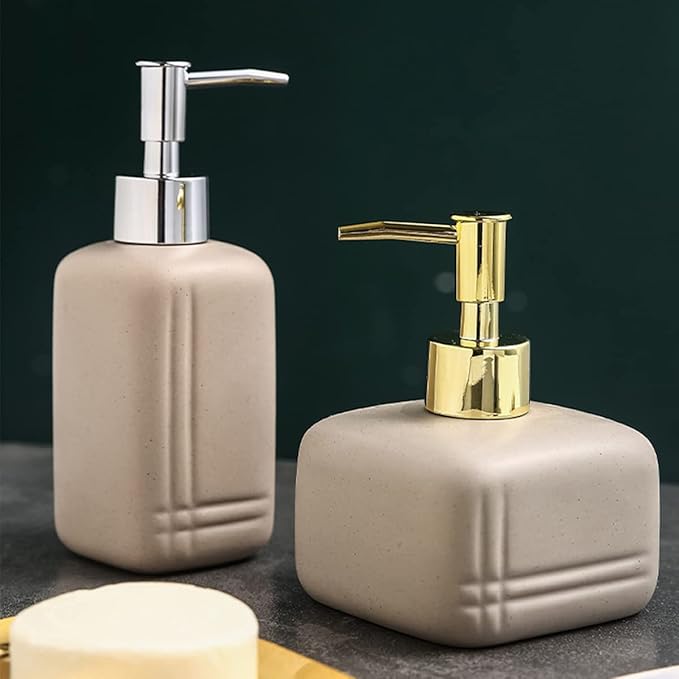 Gold Dispenser Pump for Pump Bottle Resin Mold Soap,Large Jar Bottle Mold Soap and Lotion Replacement Dispenser Pump for Kitchen, Bathroom Home Decor
