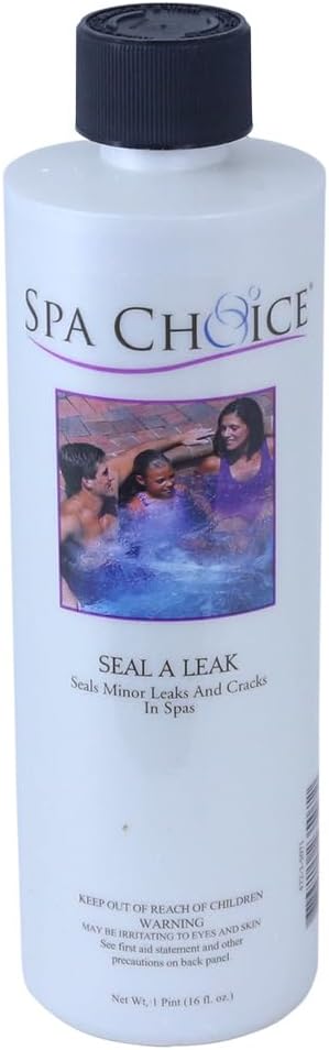 SpaChoice 1-Pint 2-Pack Premium Seal A Leak, Hot Tub Leak Sealer, Made in USA