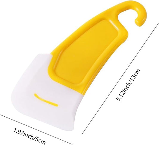 6 Pcs Silicone Scraper for 3D Printing, Resin Removal and Kitchen Cleaning, Spatula Tool for Dishes Pots Pans