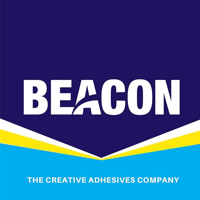 BEACON Fabri-Fix Bonding Solution - Fast Grab & Quick Dry for Fabric, Leather & More - No Heat, No Mess & Burn-Free, 8-Ounce