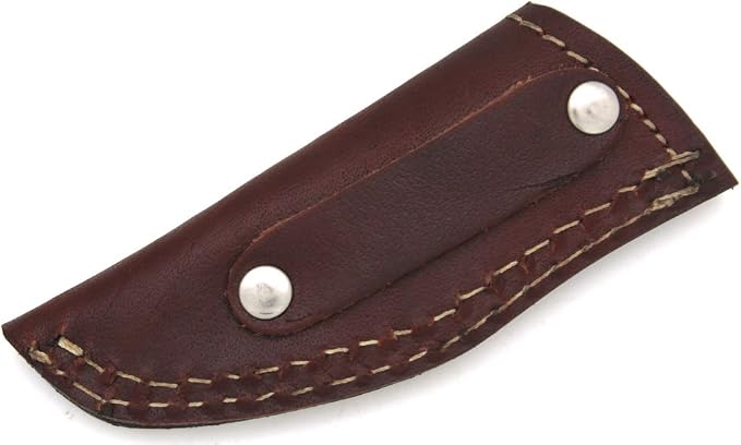 Full Tang Real File Hunting Knife w/Leather Sheath Outdoors Hunting Camping Fishing Outdoors (SM-2)
