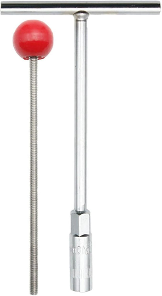 Pipe Leak Repair Kit, Stainless Steel Water Stop Needle Emergency Leak Sealing Tool for PPR Pipes Indoor Outdoor with Wrench Puller G1 2 G3 4 G1 Tubes 350g 1 Set