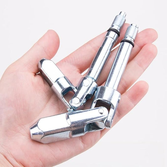 2Pcs Jack Joint Metal Tool Kit Double Pump Horizontal Jack Parts & Oil Seal Portable U Joint Rebuild Accessories for Dustproof Efficiency