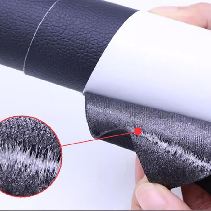 20x54 Inches Leather Repair Patch Self Adhesive, Leather Patch Tape for Furniture, Adhesive Leather Tape for Car Seat Repair, Leather Couch Repair Patch Kit