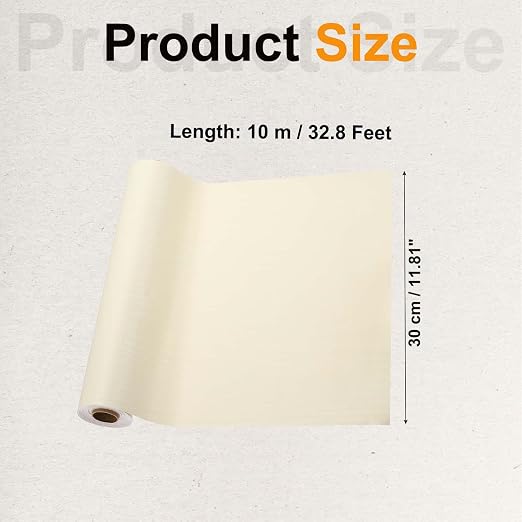 PATIKIL Wood Grain Tape 12" x 32 ft, Self-Adhesive Wood Texture Repair Tape Realistic Wooden Effect Patch for Furniture Cabinets Floor Walls, Beige