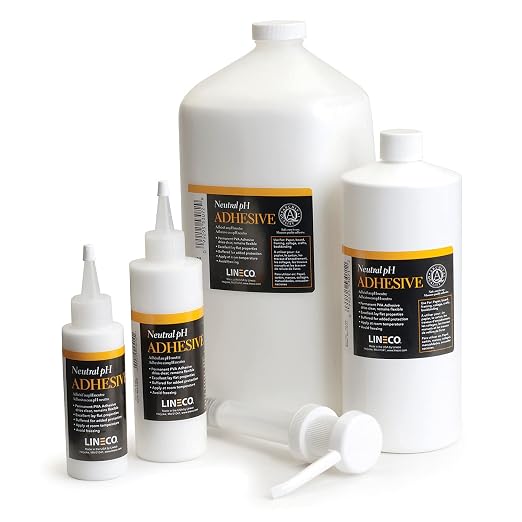 Lineco Neutral pH Adhesive, Acid Free All-Purpose Glue, White, 8 OZ, 2 Pack | Dries Clear, Remains Flexible, Used for Bookbinding and Book Repair, Framing, Collages, Paper Art and Crafts