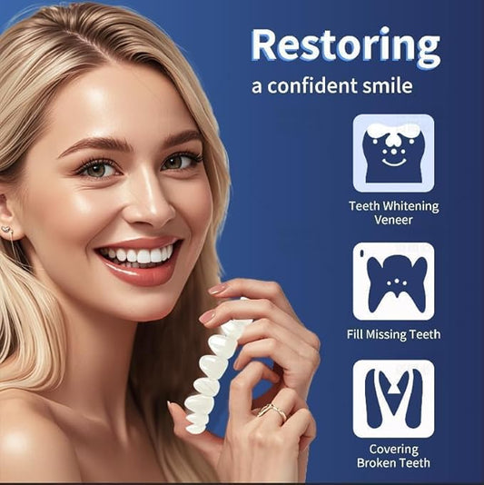 Tooth Repair Kit,Temporary Natural Shade for Filling The Gap, Moldable Thermal Beads Replacement Kit Replace The Missing or Broken Tooth-6PCS-TK05