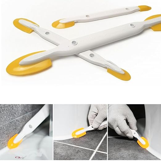Caulk Caulking Silicone Sealant Finishing Tool (4-Size) - Ideal for DIY, Waterproofing, Grouting