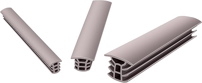Flexible EPDM Rubber Strip (50 ft Long x 3/4 inch Wide) - Concrete Crack Repair & Replacement, Weather & Aging Resistant Expansion Joint Filler for Driveways, Sidewalks