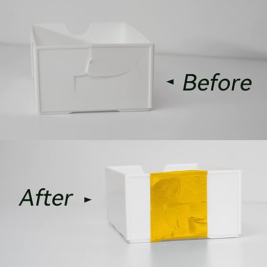 Reniteco Yellow Duct Tape- 2 inches x 10 Yards, Waterproof & All-Weather, No Residue, UV Resistant, Heavy Duty for Car, Home & Outdoor Repairs, 1 Roll