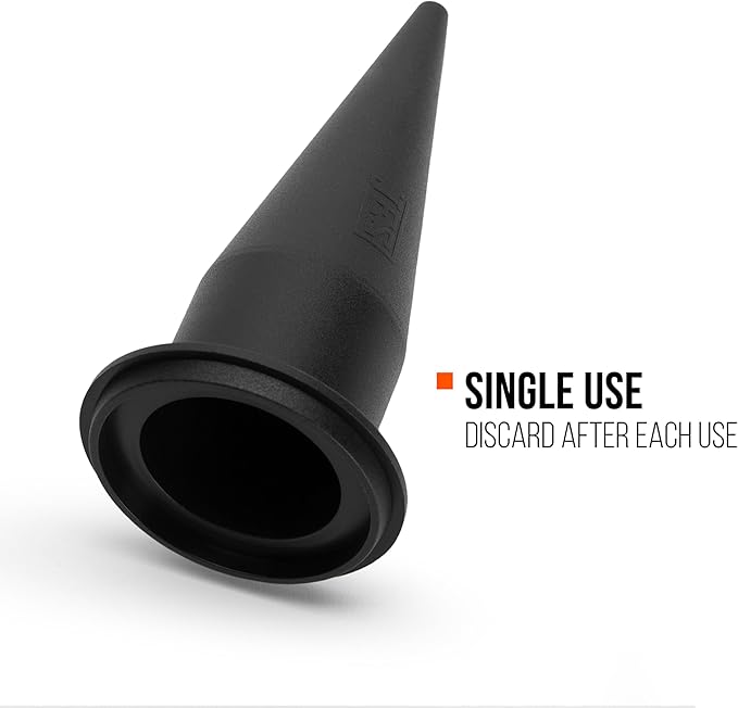 Cone Nozzle for Sausage and Bulk Caulk Guns, 10-Pack, SD-BCNOZZLE-10PK