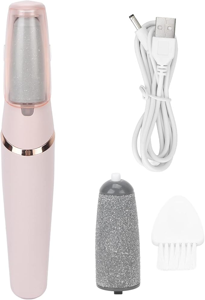 Electric Foot Callus Remover, Electronic Foot File, Scrubber Pedicure Tools for Cracked Heels Dead Skin, Exfoliating Heel Files for Feet Care