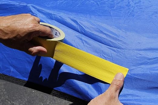 IPG JobSite DUCTape, Colored Duct Tape, 1.88" x 60 yd, Yellow (Single Roll)