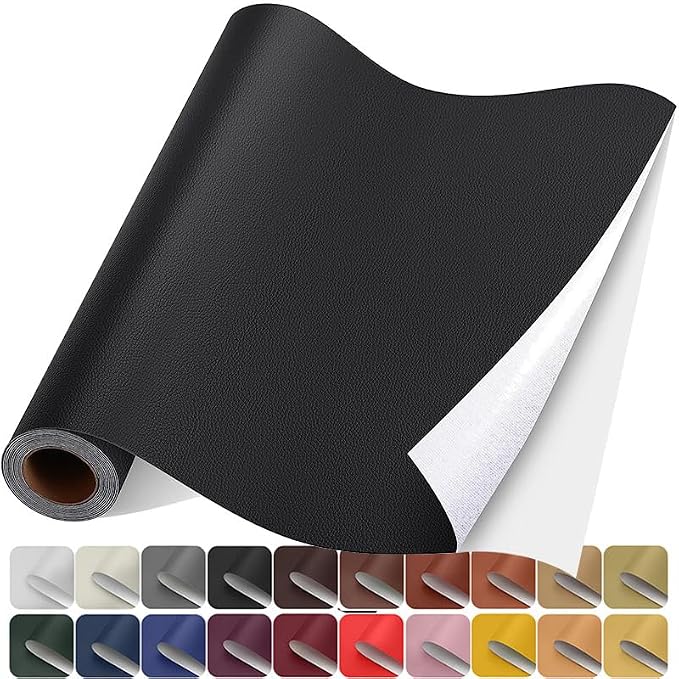20 X 197 Inches Leather Repair Kit for Furniture, Waterproof Leather Tape Patch Couch Covers Car Seat Repair Self Adhesive Leather Repair Kit (Pink)