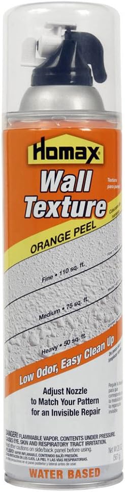 20 oz Homax 4092 Wall Texture Interior Aerosol Orange Peel Water-Based Wall Texture