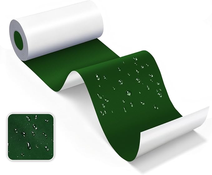 Self-Adhesive Fabric Repair Tape & Tent Repair Kit, Waterproof Patches for Clothes, Down Jacket, Camping Gear, Sleeping Bag, Heavy Duty Green Nylon Tape for Instant Fix, 3"x79"