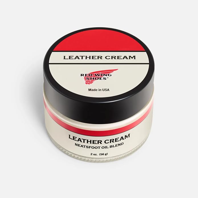 Red Wing Shoes Leather Cream, Neatsfoot Oil Blend, Leather Conditioner, 2 oz