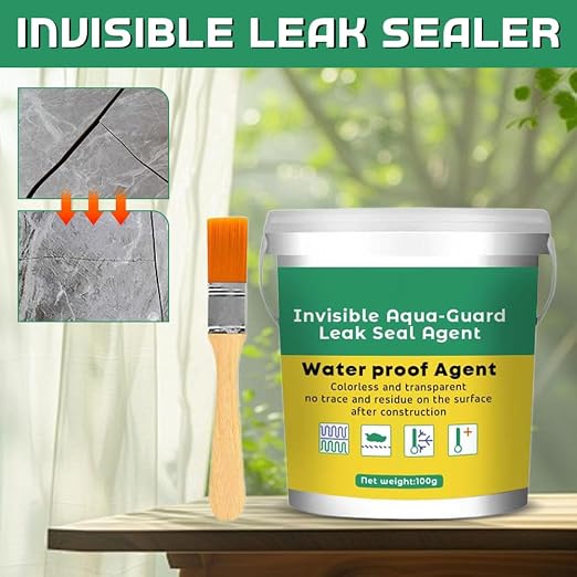 2024 New Invisible Waterproof Agent Set, Upgrade Super Strong Transparent Coating, Anti-Leakage Transparent Protection Glue for Repairing Leaks and Adhesive (2)