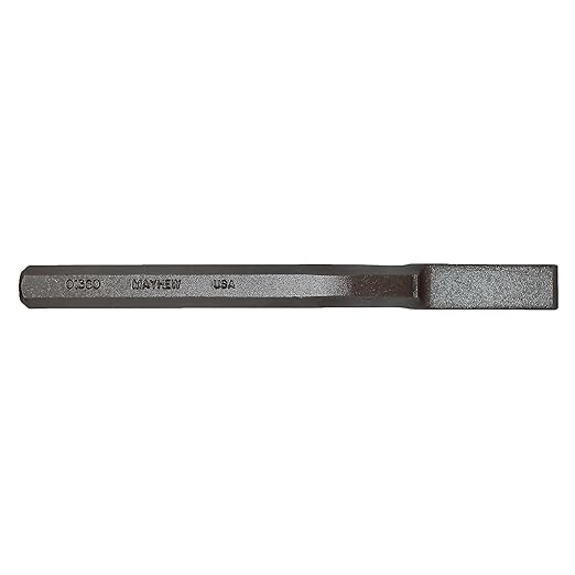 Mayhew Tools 01360 Caulk Iron, Short Nose-In, 5/8 x 7-1/4", Black Oxide Finish