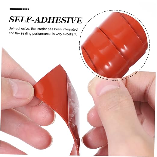 Uonlytech Flexible Rubberized Repair Tape for Leaks Self Adhesive Silicone Rubber Seal Tape for Pipes Buckets Cracks for Home Plumbing
