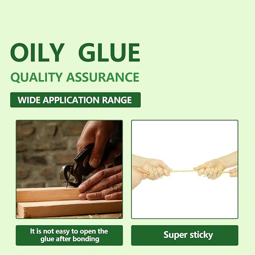 High Strength Oily Glue,Universal Super Glue,Welding High-Strength Oily Glue, Used for Quick Repair of Metal, Plastic, Wood, Glass, Jade and So On(50g/pcs) (3PCS)