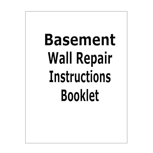 50 ft. Carbon Fiber Basement Wall & Foundation Crack Repair kit High Strength - Easy DIY Repair
