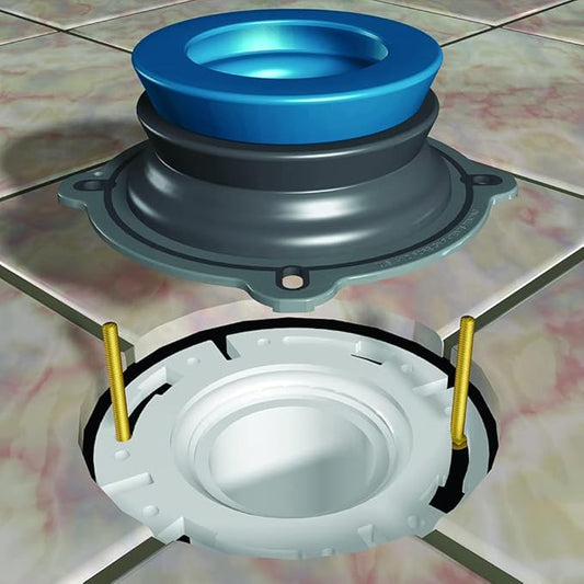 Danco Perfect Seal Toilet Wax Ring with Bolts (10826X)