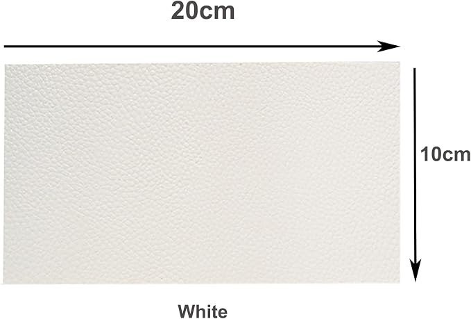 Leather Repair Patch Self-Adhesive Leather Patches Waterproof Tape Patch for Sofa, Car Seats, Leather Jacket Repair (Leather-Self Adhesive, 5 Sheets Assorted Colors)