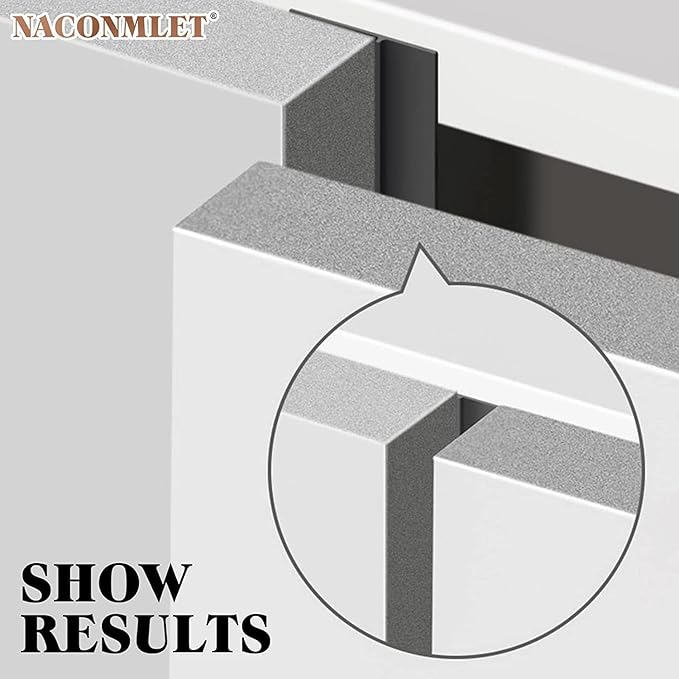 Cabinet Door Seal Strip, 45.9 FT Weather Stripping Gap Filler with Strong Adhesive, Silicone Dustproof Door Seal for Cabinet, Wardrobe & Cupboard (Transparent Brown)