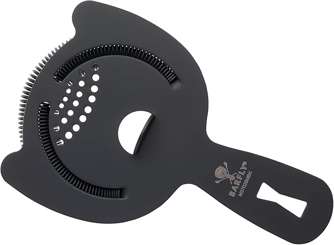 Barfly Heavy Duty Spring Bar Strainer, Matte Black