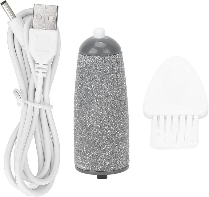 Pongnas Portable Electric Feet Callus Remover Rechargeable, Professional Foot File Scrubber Pedicure Tools with 2 Gears, Pedicure Tools kit Feet Care for Dead Skin Cracked Heels