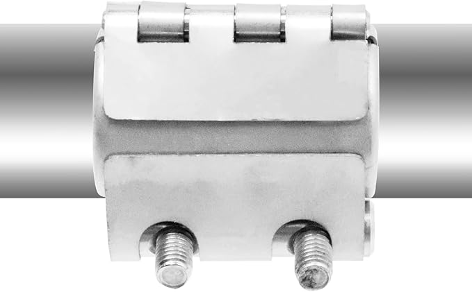 Stainless Steel Pipe Repair Clamp, Emergency Pipe Repair Kit for All Kinds of Pipeline Repair and Connection, Plastic and Metal Pipes (20mm-22mm/0.8-0.9inch)