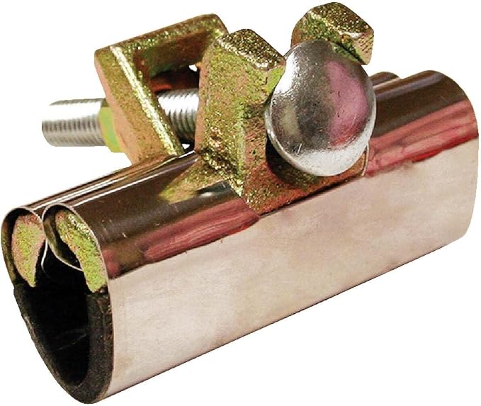 B&K 160-602 Stainless Steel Pipe Repair Clamp, 3/8 x 3 In.